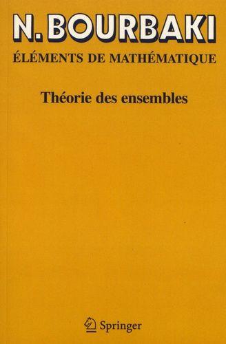 Theorie Des Ensembles Bourbaki pas cher - Meilleures offres sur le
